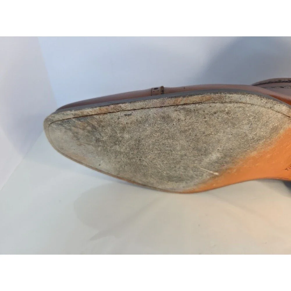 Magnanni Brogue Medallion Cap Toe Oxford Torba Men's Dress Shoes 12 M 13975 EUC
